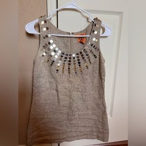 Tory Burch linen top